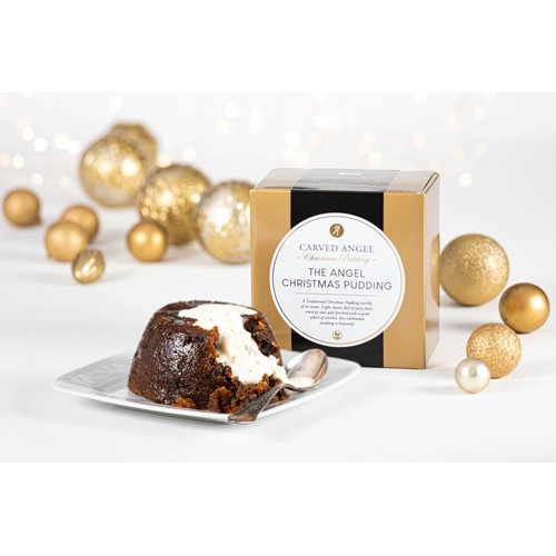 The Carved Angel 'The Angel' Christmas Pudding Serves 3-4