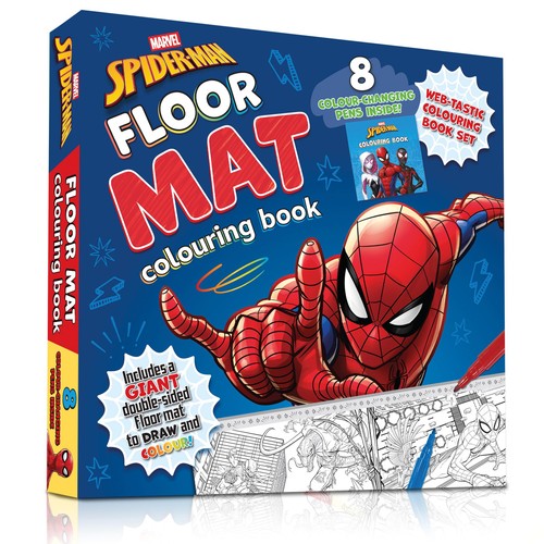 Marvel Spider-Man Floor Mat Colouring