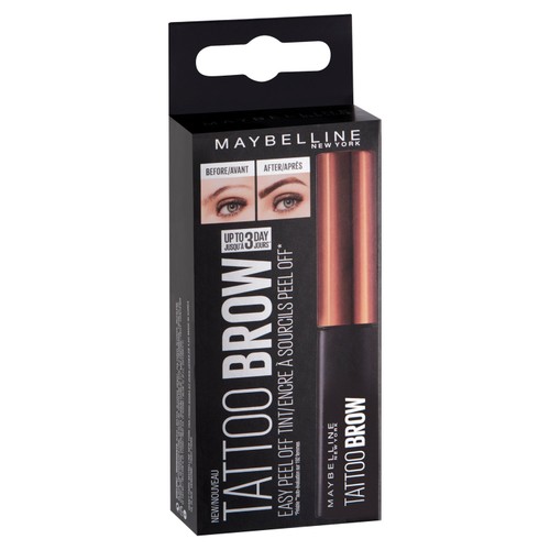 Maybelline Tattoo Brow Peel Off Tint Gel Medium Brown