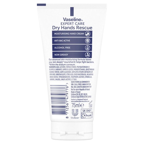 Vaseline Intensive Care + Anti-Bac Hand Cream