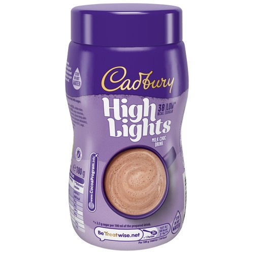 Cadbury Highlights Chocolate Drink