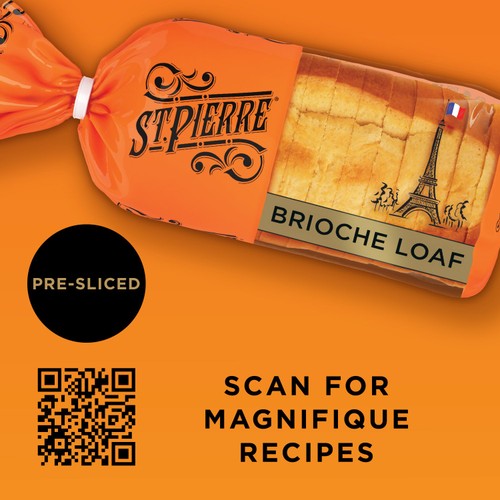 St Pierre Sliced Brioche Loaf