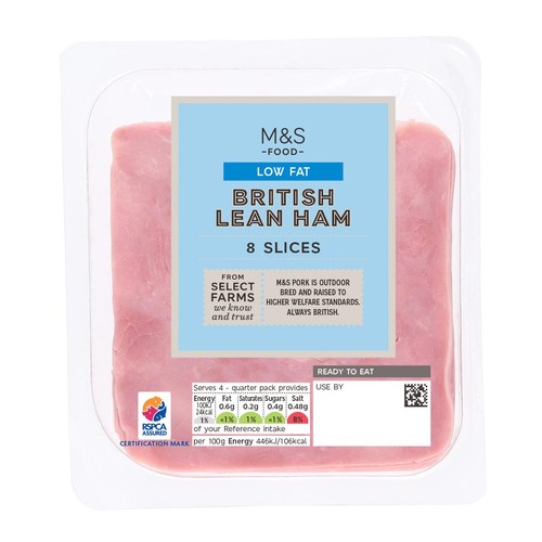 M&S British Low Fat Lean Ham