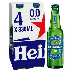 Heineken 0.0 Alcohol Free Beer Cans
