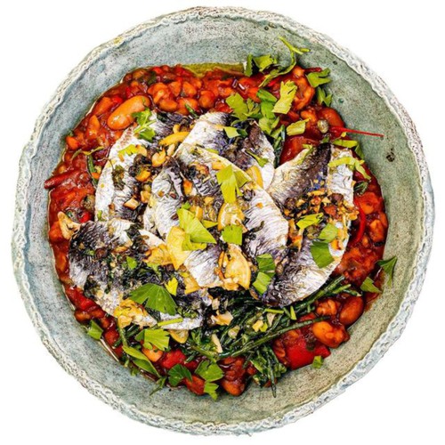 HLS MSC Cornish Sardines with Mediterranean Marinade