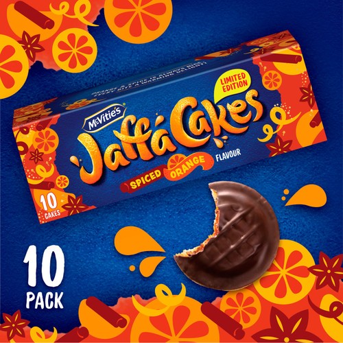 McVities Jaffa Cakes Spiced Orange