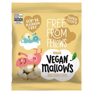 Free From Fellows Vegan Vanilla Pink & White Mini mallow