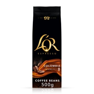 L'OR Espresso Colombia Coffee Beans 500g Intensity 8