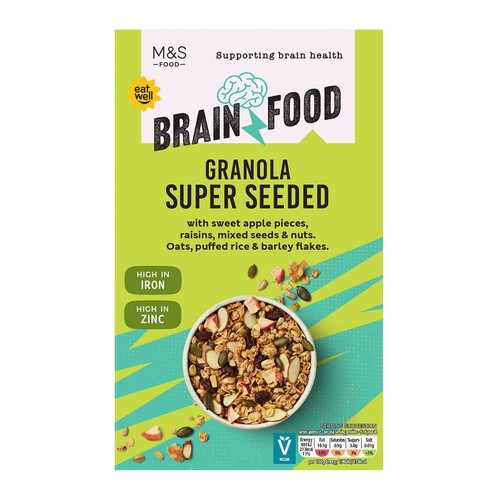 M&S Brain Food Granola Super Seeded
