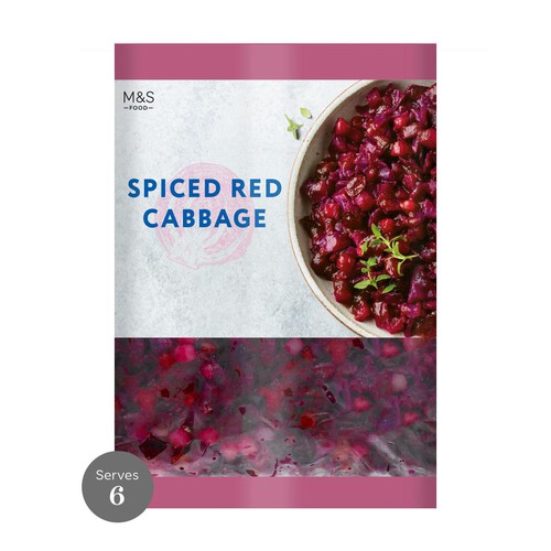 M&S Spiced Red Cabbage Frozen Ocado