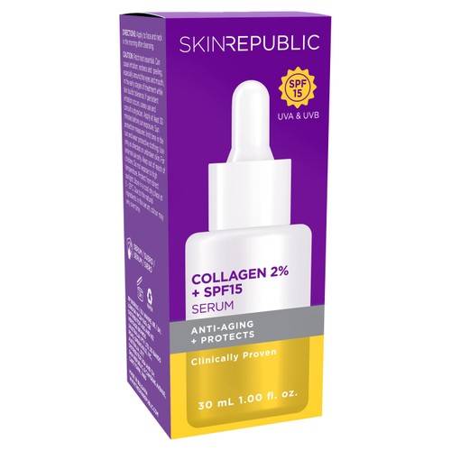 Skin Republic Collagen 2% + SPF15 Serum