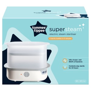 Tommee Tippee Super-Steam Electric Steam Steriliser - White