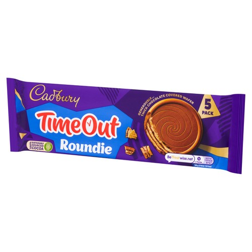 Cadbury Timeout Roundie Milk Chocolate Biscuits