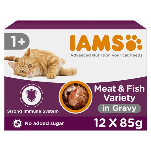 Iams Delights Adult Land & Sea Collection in Gravy Multipack