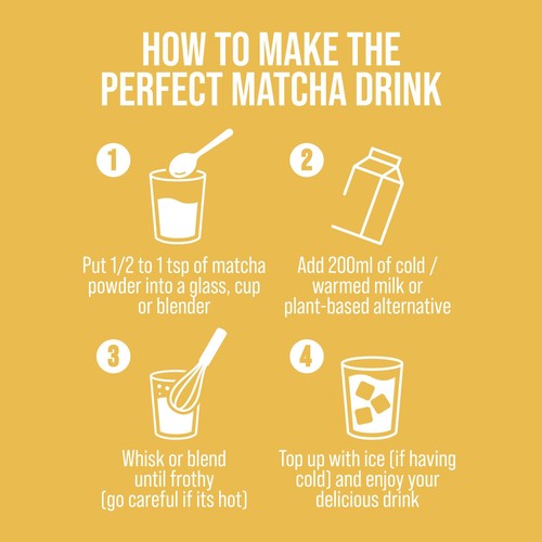 Green Origins Smooth Vanilla Matcha Green Tea Drink Powder