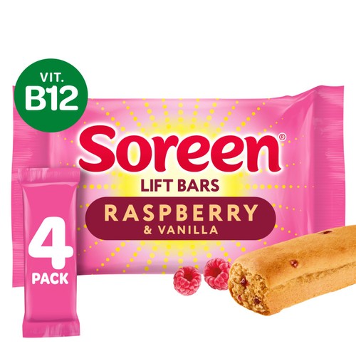 Soreen Lift Bars Raspberry and Vanilla