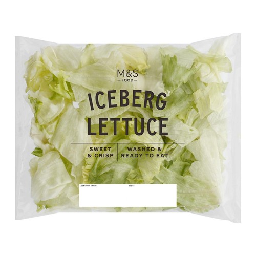 M&S Iceberg Lettuce Washed & Ready to Eat