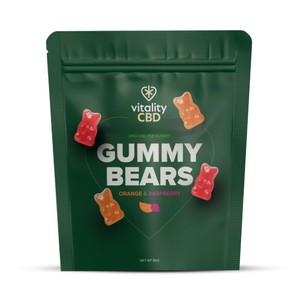Vitality CBD Mixed Fruit Gummy Bears 5mg