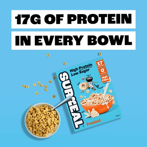 Surreal High Protein Low Sugar Frosted Cereal