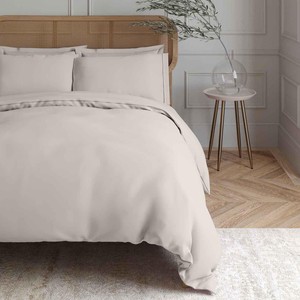 M&S Egyptian Cotton 230 Thread Count Duvet Cover, Double, Ice White