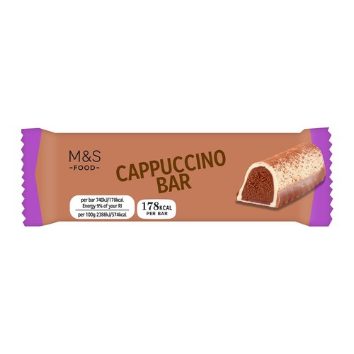 M&S Cappuccino Chocolate Bar