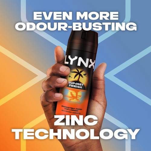 Lynx Bodyspray + Socks Sunset Fresh Cracker Gift Set
