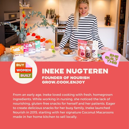 Nourish Organic Strawberry Coconut Bites