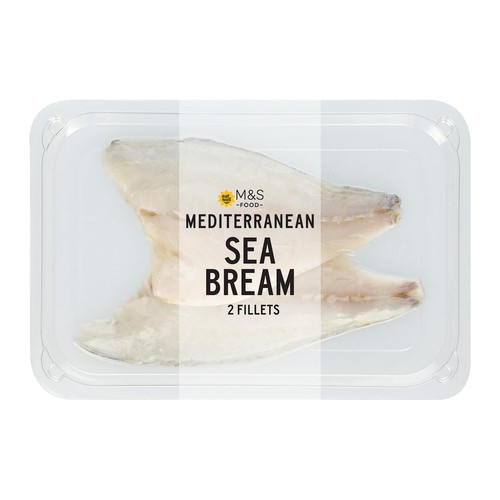 M&S 2 Mediterranean Sea Bream Fillets