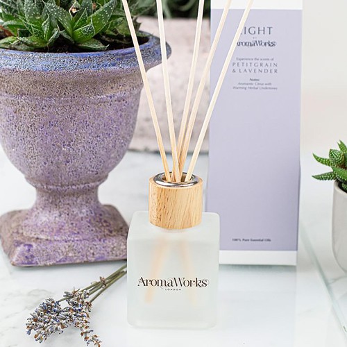 AromaWorks Wax Lyrical Reed Diffuser Petitgrain & Lavender
