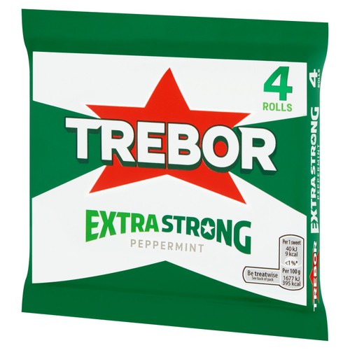 Trebor Extra Strong Peppermint Mint Rolls