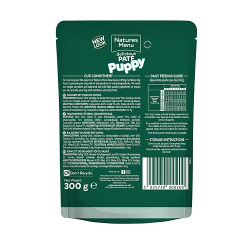 Natures Menu Chicken & Lamb with Rice Puppy Junior Dog Food