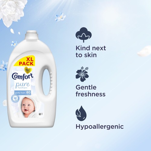 Comfort Sensitive Skin Fabric Conditioner Pure 80 Washes