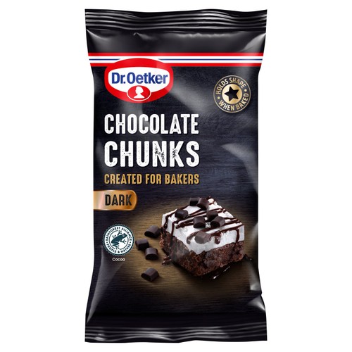 Dr. Oetker Dark Chocolate Chunks