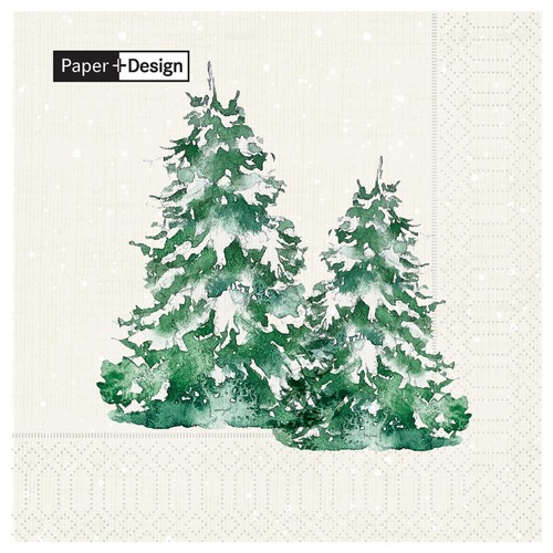 Fir Trees 3-ply Paper Napkins