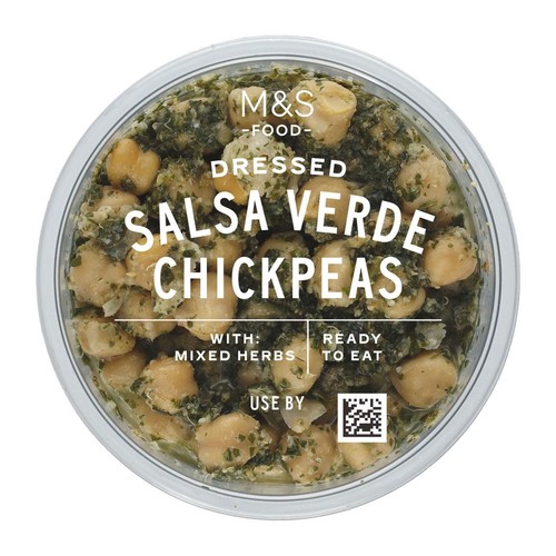 M&S Dressed Salsa Verde Chickpeas