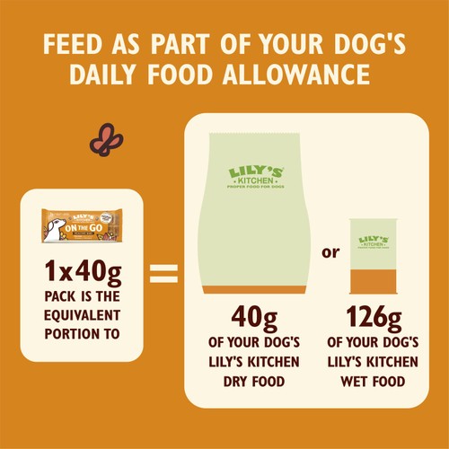 Lily's Kitchen Chicken On the Go Bars Multipack for Dogs
