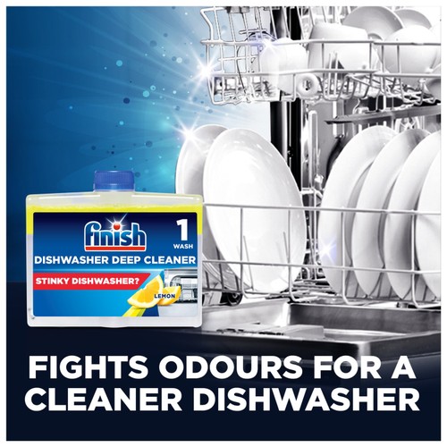 Finish Dishwasher Machine Cleaner Lemon Scent