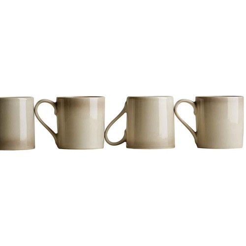 M&S Amberley Reactive Mug Set, Natural