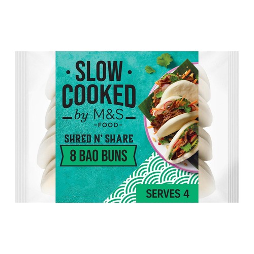 M&S 8 Bao Buns