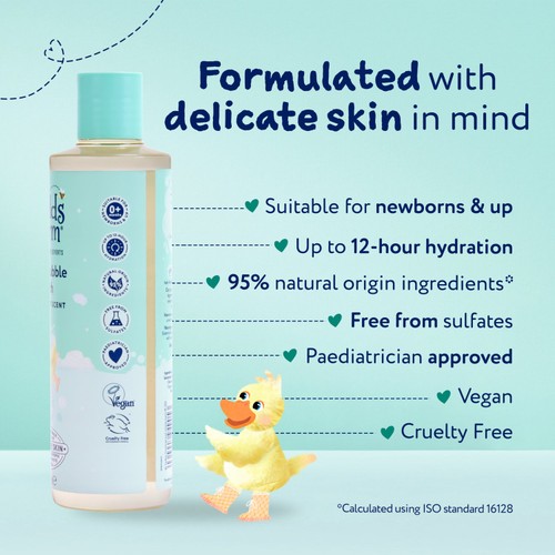 Childs Farm Baby Bubble Bath, Baby Soft Scent