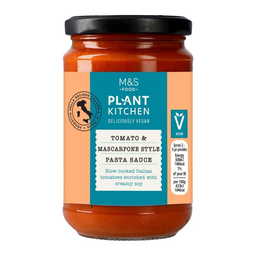 M&S Plant Kitchen Tomato & Mascarpone Pasta Sauce