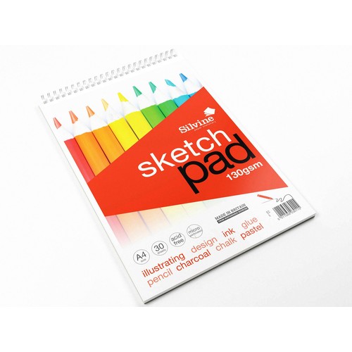 Silvine A4+ Twin Wire Sketch Pad