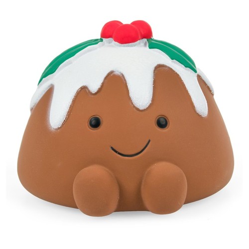 Petface Chrissie Christmas Pudding Latex Dog Toy