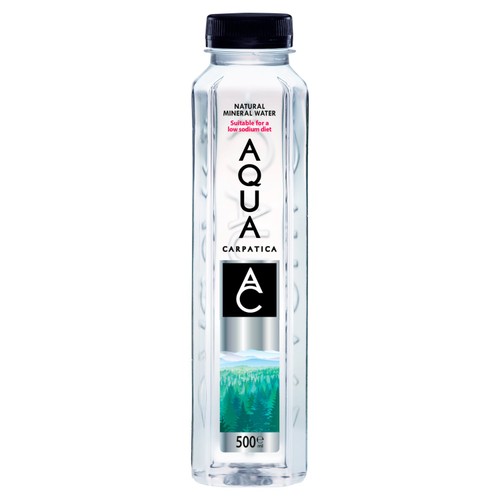 AQUA Carpatica Still Natural Mineral Water Low Sodium & Nitrates