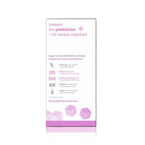 Frida Mom Postpartum Instant Ice Maxi Pads (8pk + 2 disposable underwear)