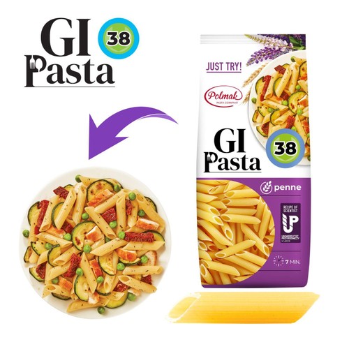 GI Pasta, High Protein & Fibre, Low Glycaemic Index & Low Carb Penne