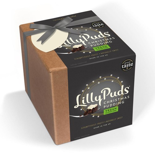 LillyPuds Premium Vegan & Gluten Free Premium Christmas Pudding