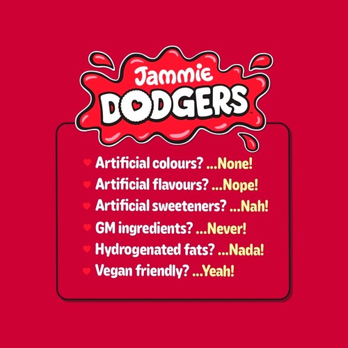 Jammie Dodgers Raspberry Biscuits