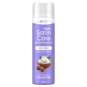 Satin Care Shave Gel Shea Butter Dry Skin