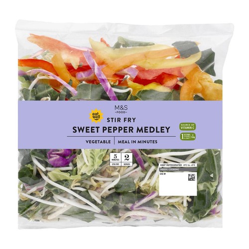 M&S Mixed Pepper Stir Fry